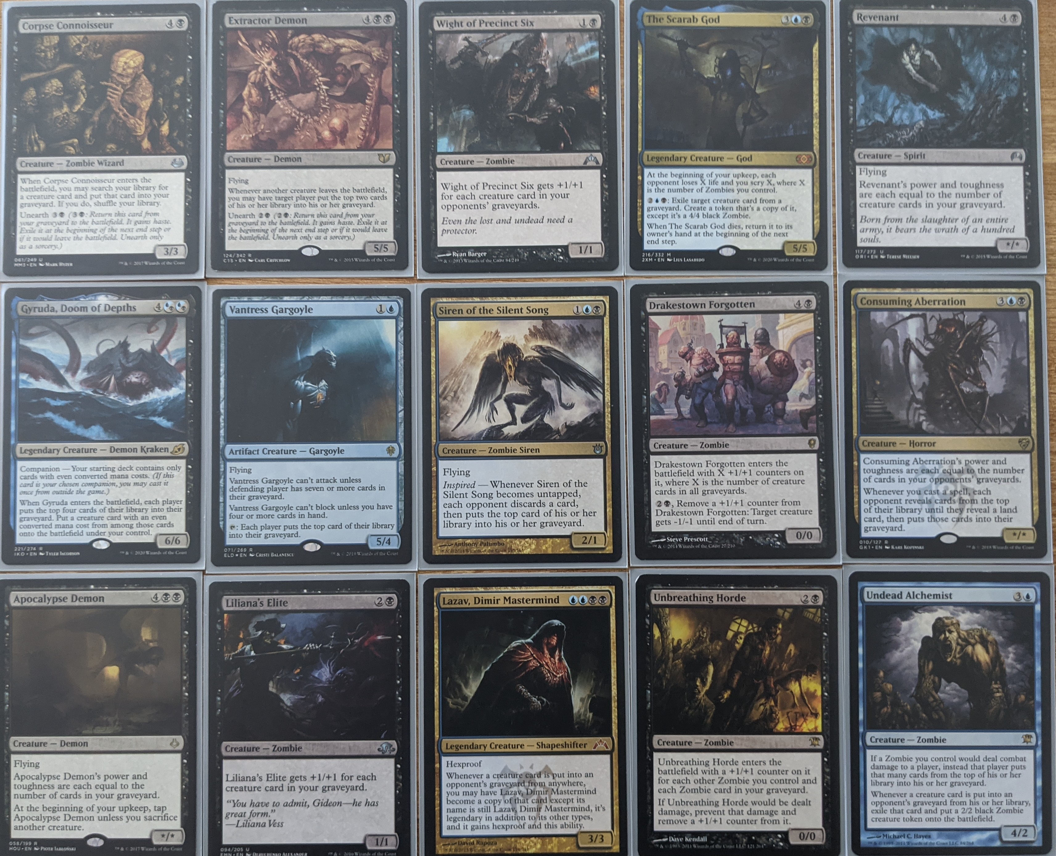 Phenax, God of Deception - Mill EDH Deck (Custom 100 Card Commander Deck)